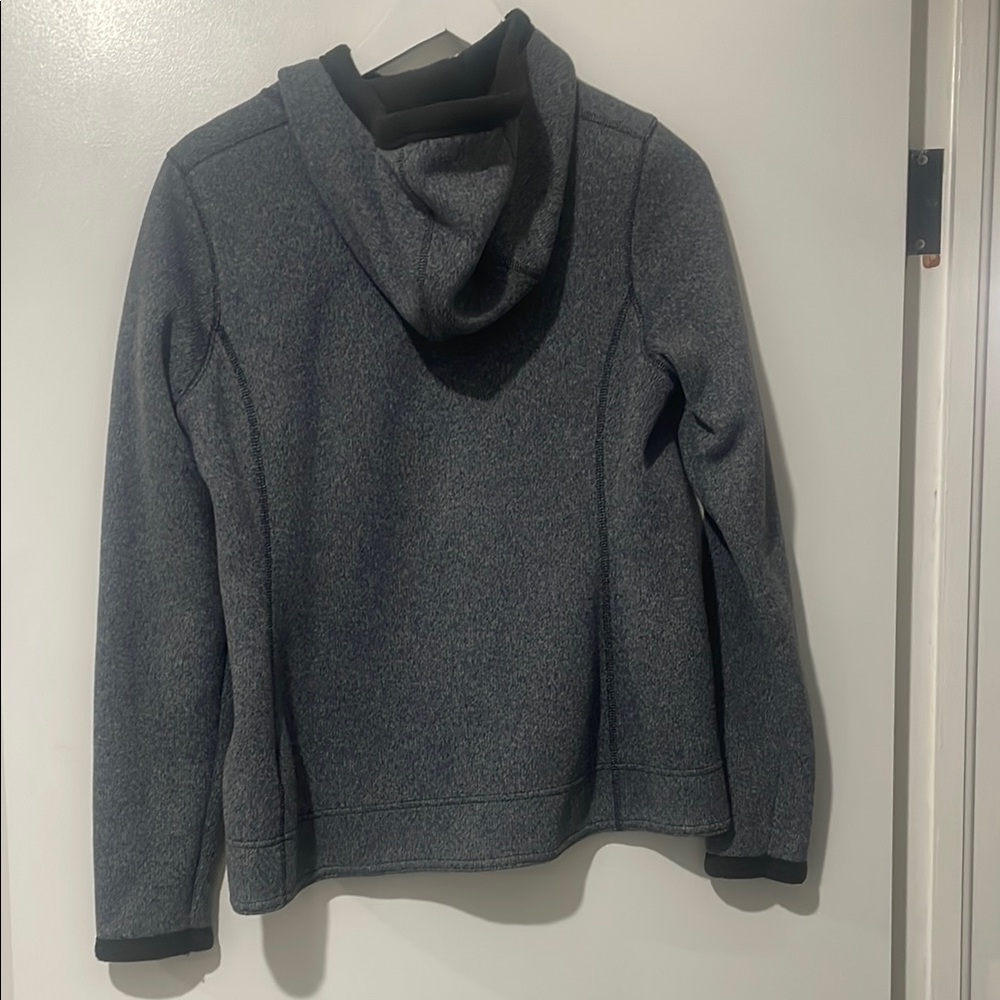 The North Face Gray Zip-Up Hoodie Womens Med - Picture 5 of 9